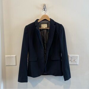 Banana republic wool blazer women’s size 6 black jacket professional business